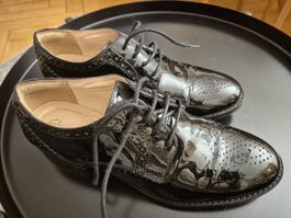 Clarks Femme derbies Pointure 38 Cuir Vernis Noir Elégantes