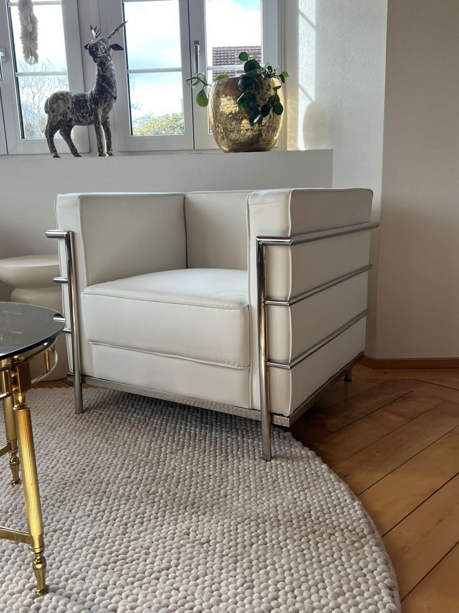 Poltrone: Designer Sessel LC2 Cassina Replika – Usato da Bertschikon Gossau venduto da BAUSTOFFHANDELbucher 3