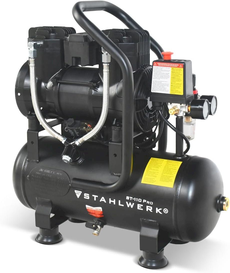 Compressori: STAHLWERK ST-110 Pro Kompressor 8bar 10L – Nuovo e nell'imballaggio originale da Bottighofen venduto da zaap 1