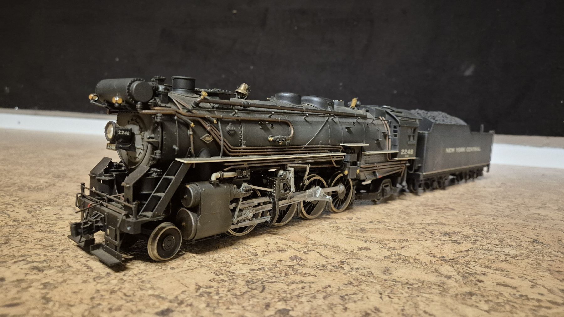 Modellini di ferrovie: KTM Scale Models NYC 2-8-2 H-10b. 2-Leiter, Spur 0. – Usato da Dällikon venduto da Xilef1978