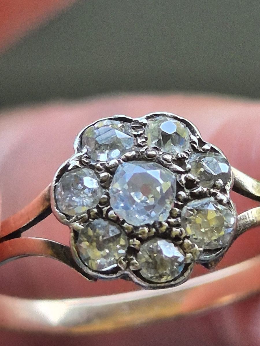 Ringe: Gold Ring 14K mit 8 Diamanten – Gebraucht aus Dübendorf von MariaS. 2