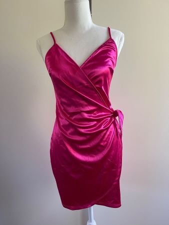 Robe rose fuchsia H&M Divided