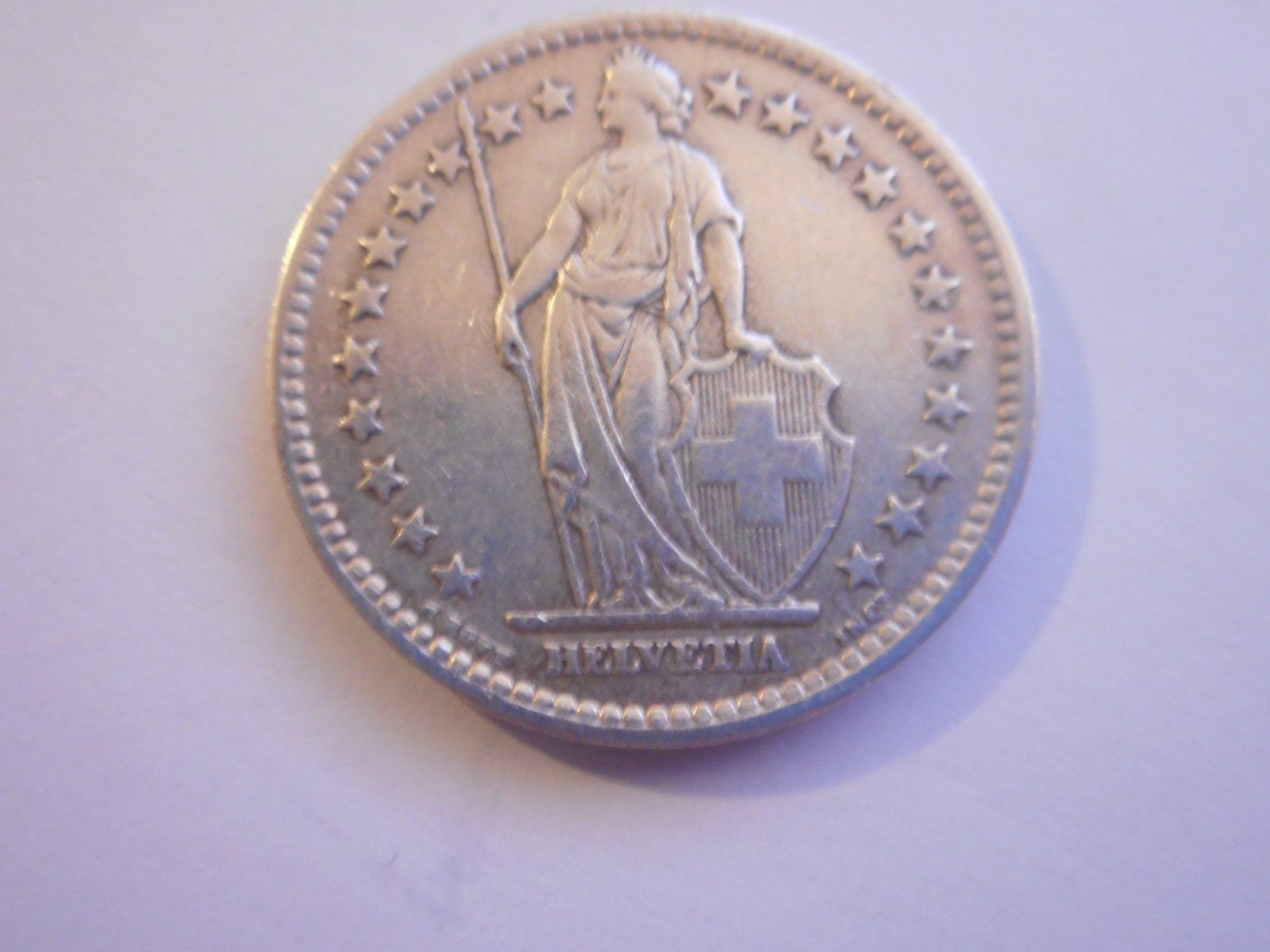 Tutti le monete: 2 Fr. 1945  silber – Usato da Kriegstetten venduto da pizlad2010 1