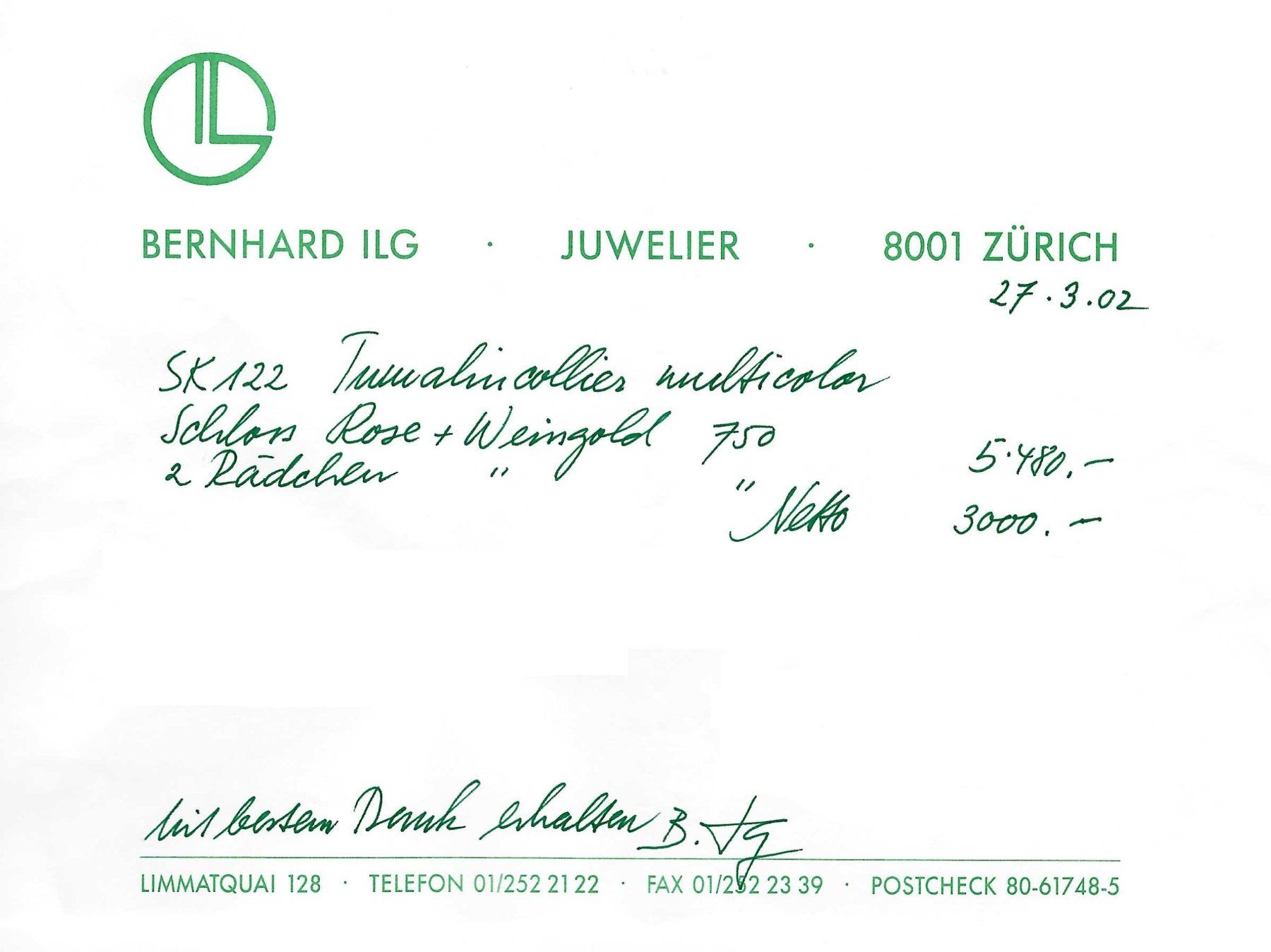 Ketten: Turmalinkette – Gebraucht aus Hausen am Albis von Ecklimp 6