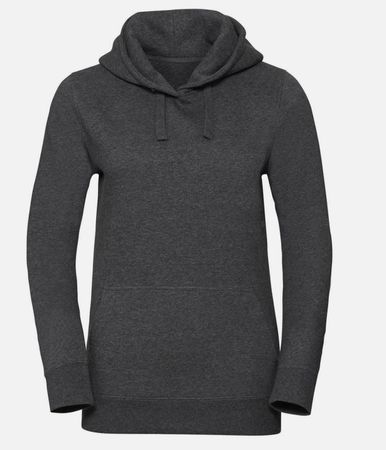 Russell Damen Hoodie, Grösse M, Grau - Top Zustand!