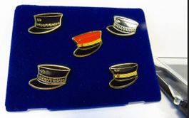 Pin Set SBB Mützen Dienstmützen