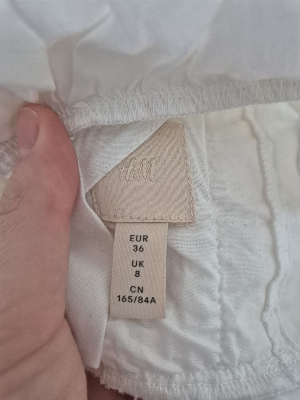 H&M Top: Weisses Hinguckertop – Usato da Schlieren venduto da nat_76vd 3