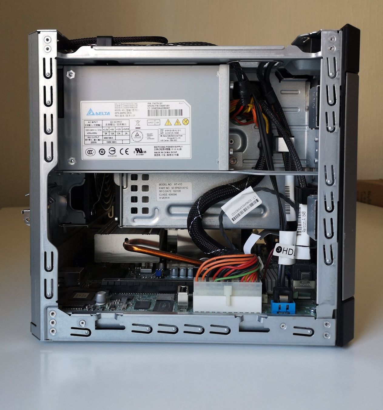 Hewlett Packard Server: HP ProLiant MicroServer Gen8 16GB – Gebraucht aus Lausanne von Conradind 4