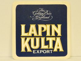 Bierdeckel LAPIN KULTA EXPORT BEER Bier Untersetzer Vintage