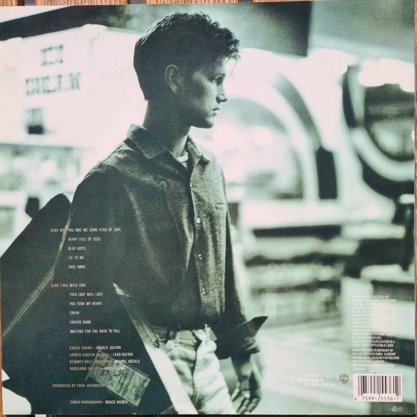 Dischi in vinile: LP - Chris Isaak - Blue Hotel – Usato da Basel venduto da Solarbebop 1