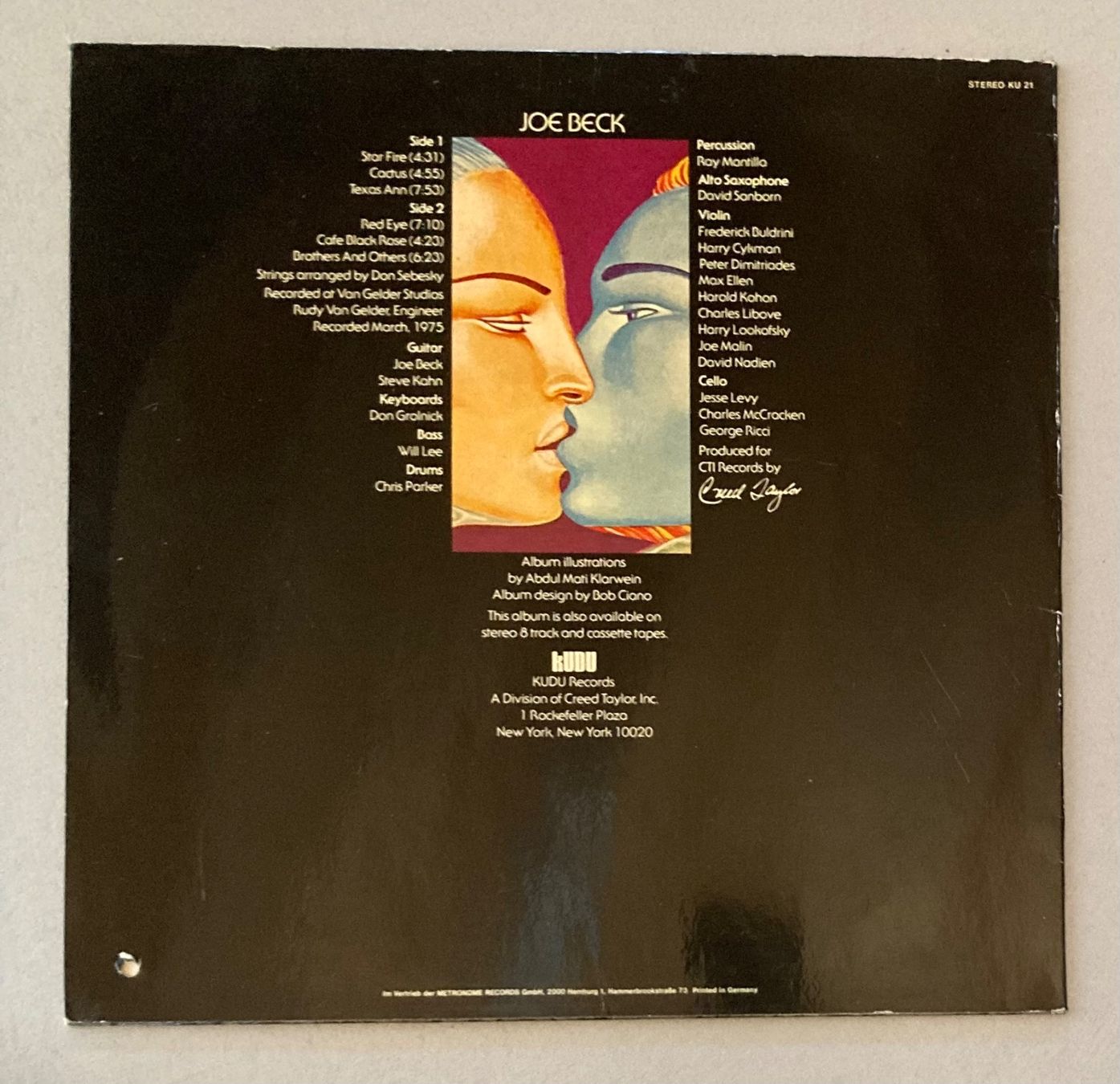 Schallplatten: Joe Beck - LP – Gebraucht aus dachsen von oheio 1
