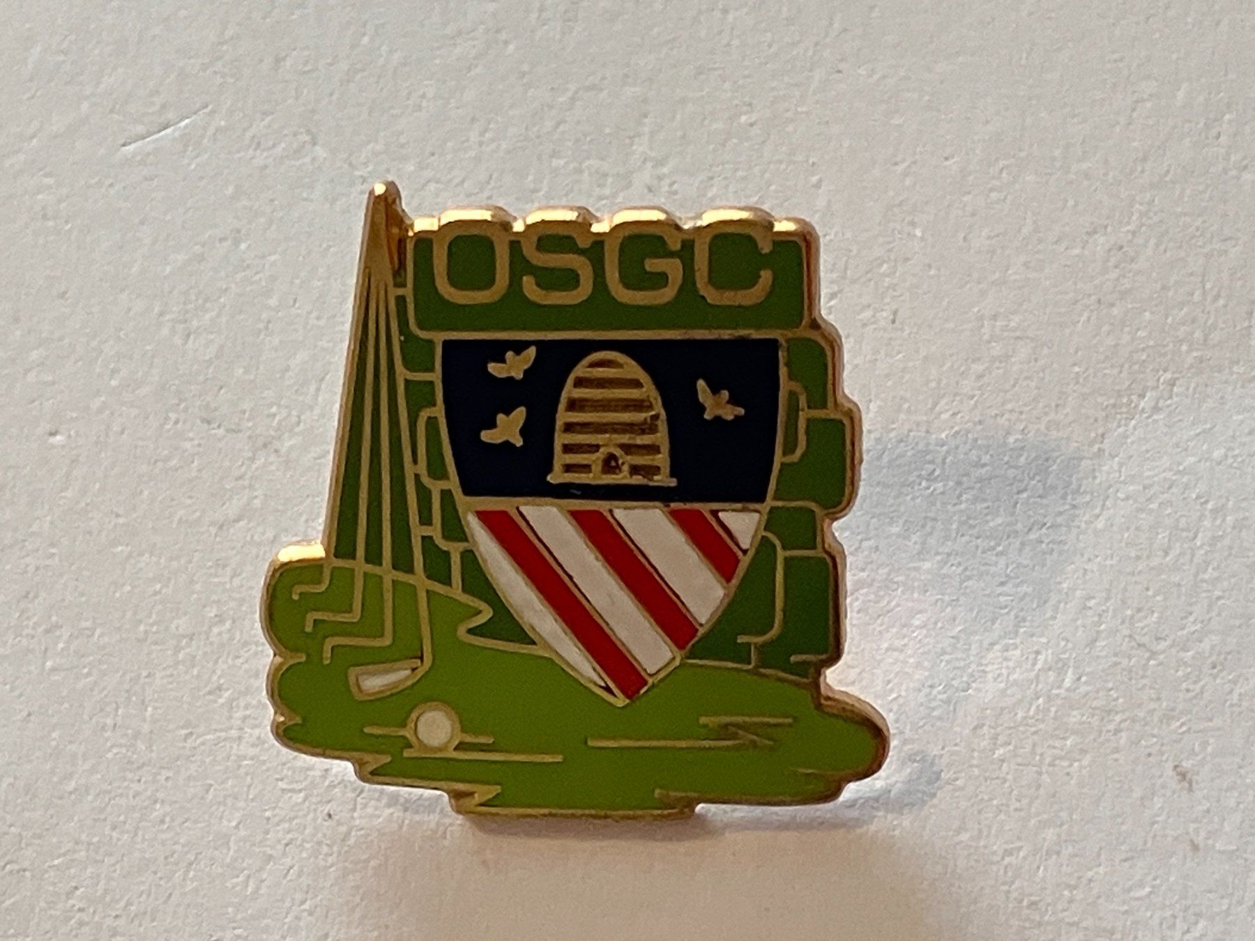 Placchette & Badge: 1 Pin OSGC – Usato da Basel venduto da djwwpp