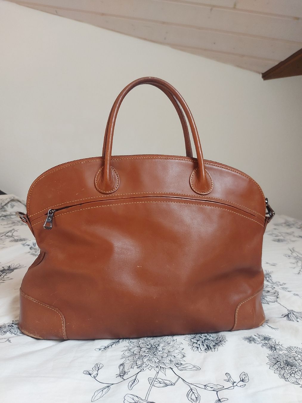 Longchamp Borse da donna: Sac à main Longchamp en cuir – Usato da Lausanne venduto da Super-cerise 1
