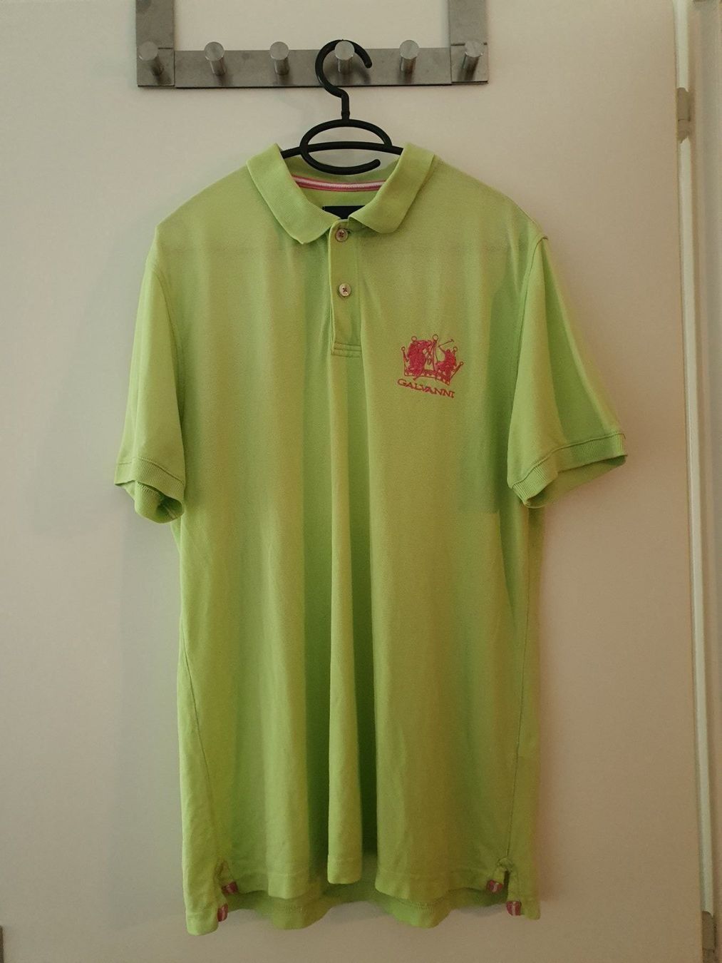 Magliette Polo: Polo Galvani jaune/vert L – Usato da Genève venduto da ant_5hwp