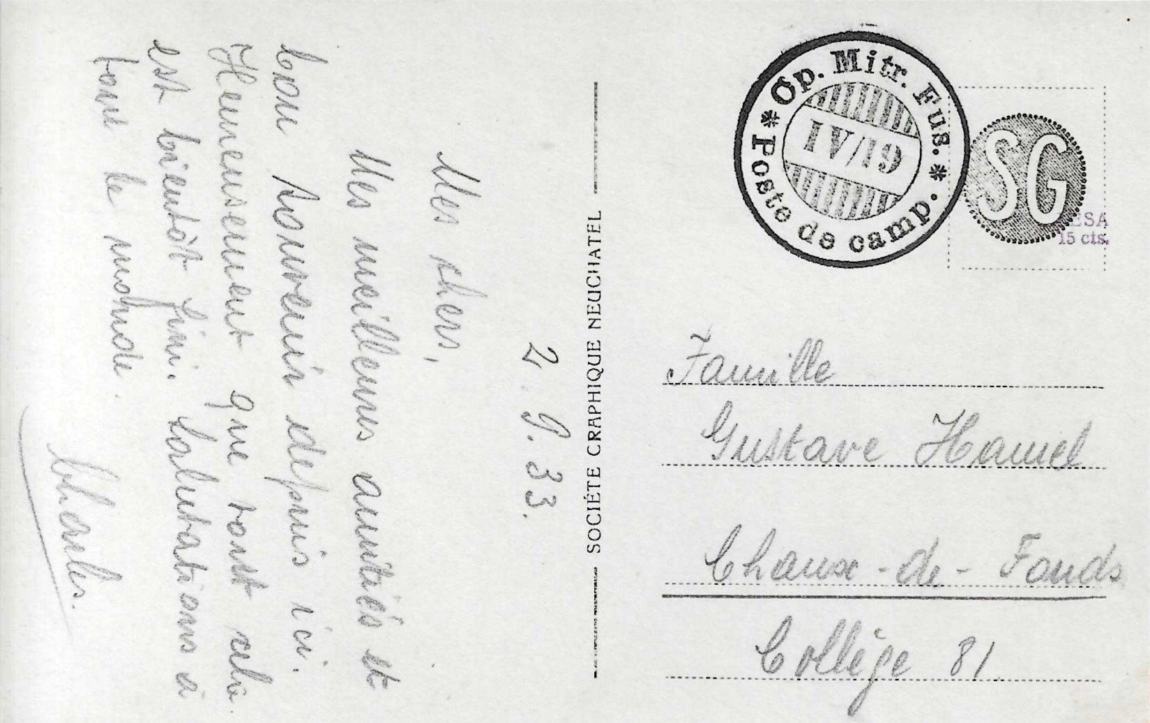 Cartes postales: Boudry – D'occasion à Savagnier par Ne2065 1