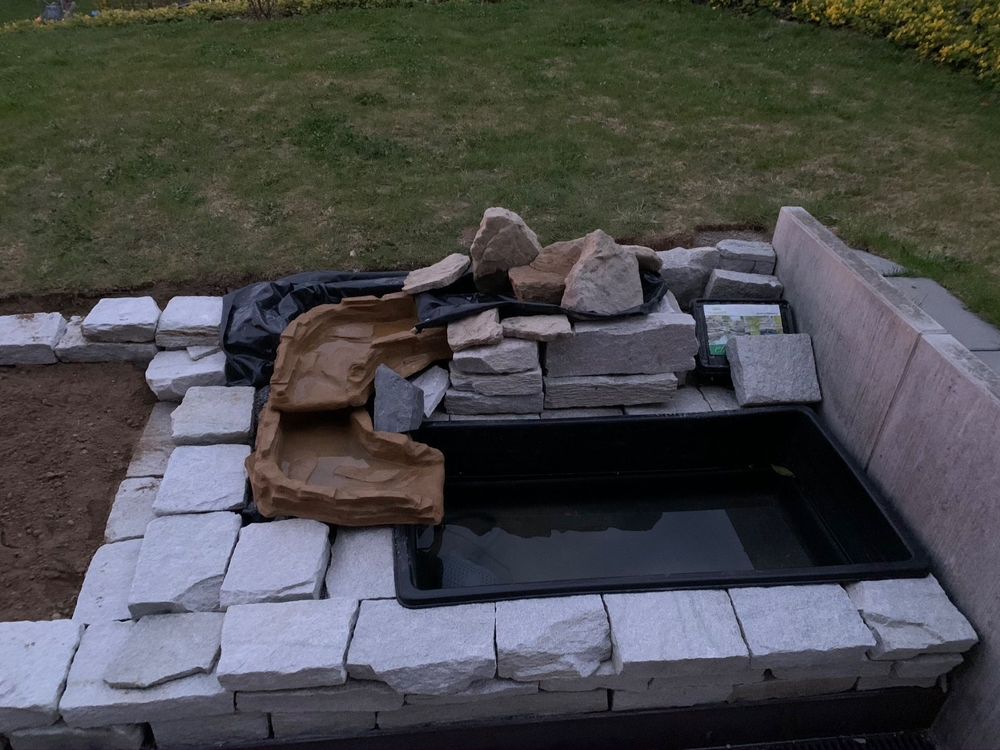Bachlauf zwei Elemente für Gartenteich Kaufen auf Ricardo