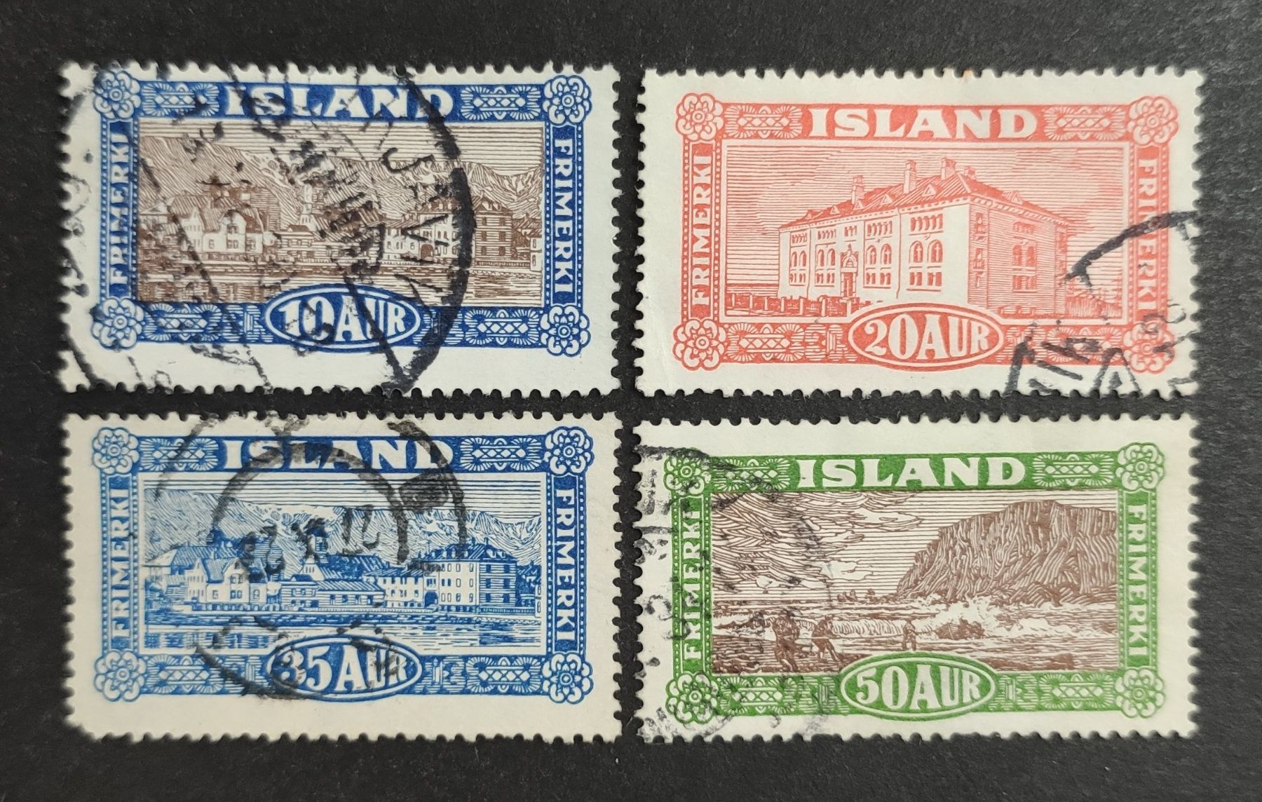 Tutti i francobolli: Island 1925 gestempelte – Usato da Wil SG venduto da Zazal