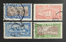 Island 1925 gestempelte