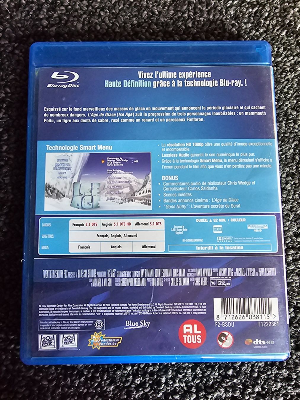Tous les DVDs: LAGE DE GLACE – D'occasion à Ruswil par jan_bxl5 1