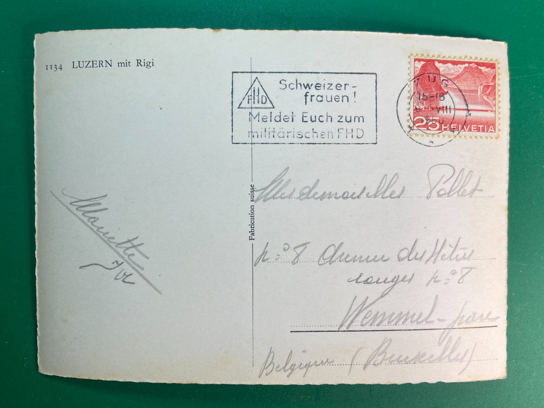 Cartoline postali: Luzern am Rigi – Usato da Steg VS venduto da danwer74 1