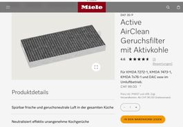 Miele DKF 35-P Active AirClean Geruchsfilter, Neupreis 99.-