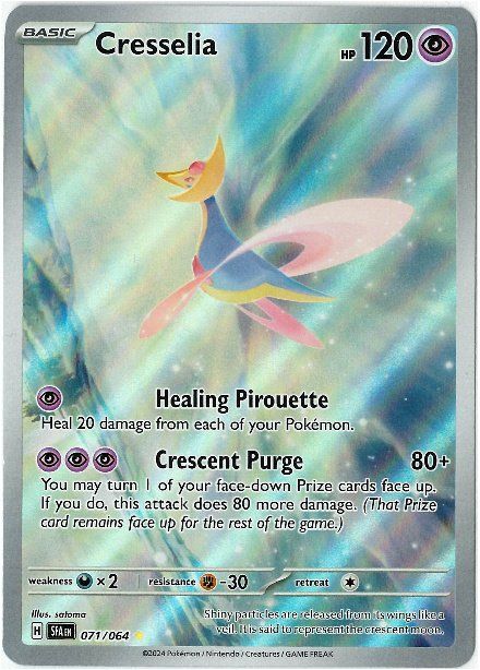 Pokémon Carte collezionabili: Cresselia (SFA 071) – Usato da  venduto da