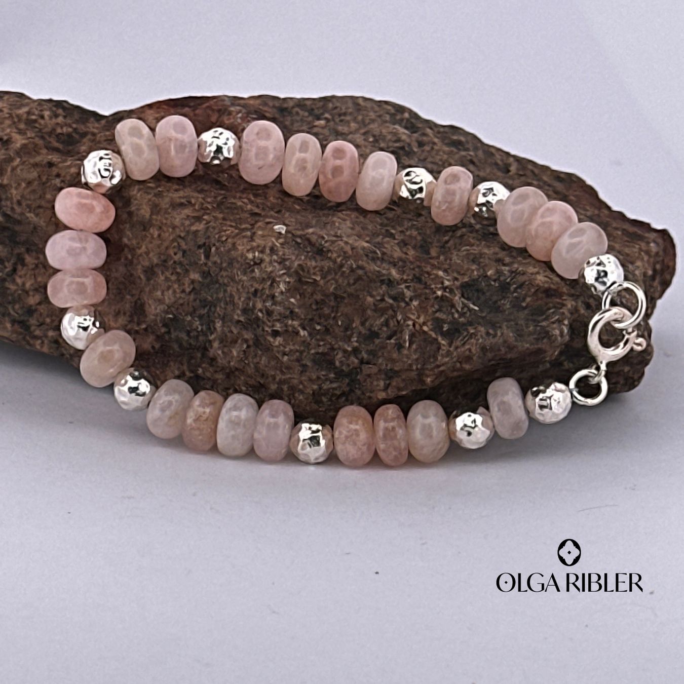 Olga Ribler Bracciali & Braccialetti: Armband mit Rosenquarz – Nuovo (secondo la descrizione) da Luzern venduto da MonikaS03 3