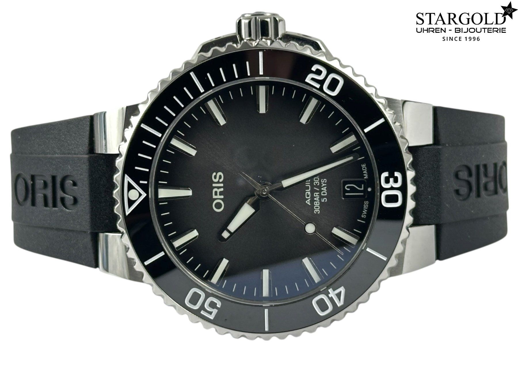 Oris Montres: Oris Aquis Date - 01 400 7769 4154 – D'occasion à Zürich par Stargold-Uhren 4