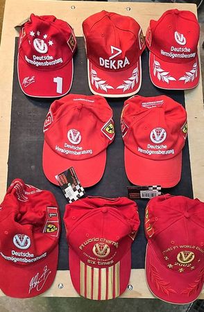 Casquettes 8 titres Schumacher