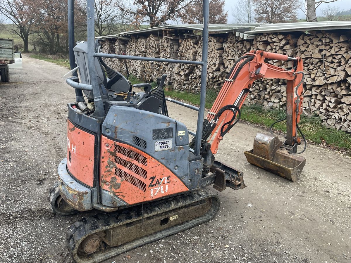 Hitachi Bagger: Hitachi Minibagger Zaxis 17U-2 2008 – Gebraucht aus Nennigkofen von brosme88 2