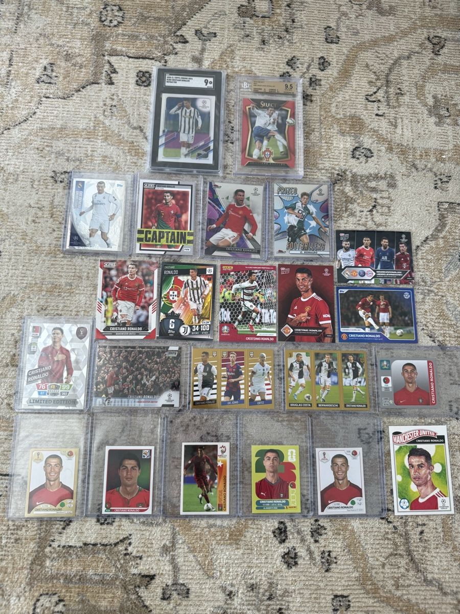 Panini Carte collezionabili: Cristiano Ronaldo Karten & Sticker Sammlung  – Nuovo (secondo la descrizione) da Dietikon venduto da Ronaldo19