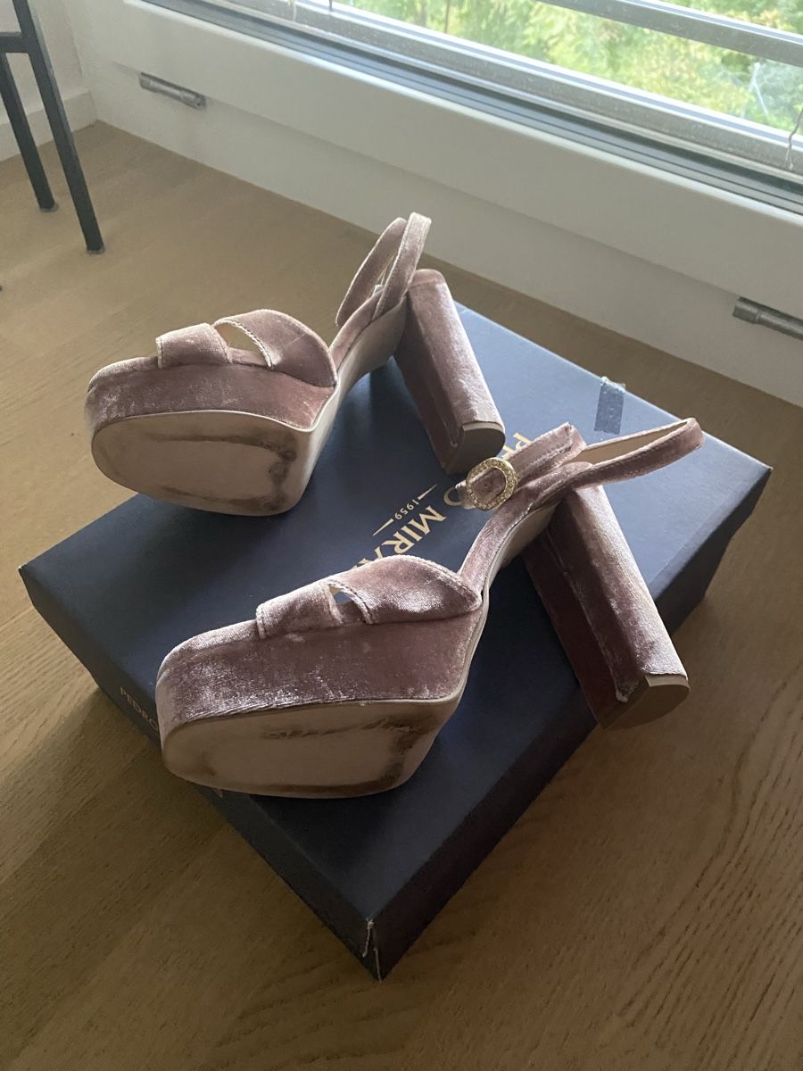 Chaussures femmes: Pedro Miralles High Heels Samt rosa – D'occasion à Wetzikon ZH par rit_ramtr 4