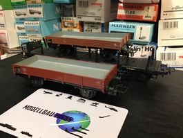 3x Märklin Güterwagen H0 gebraucht guter Zustand