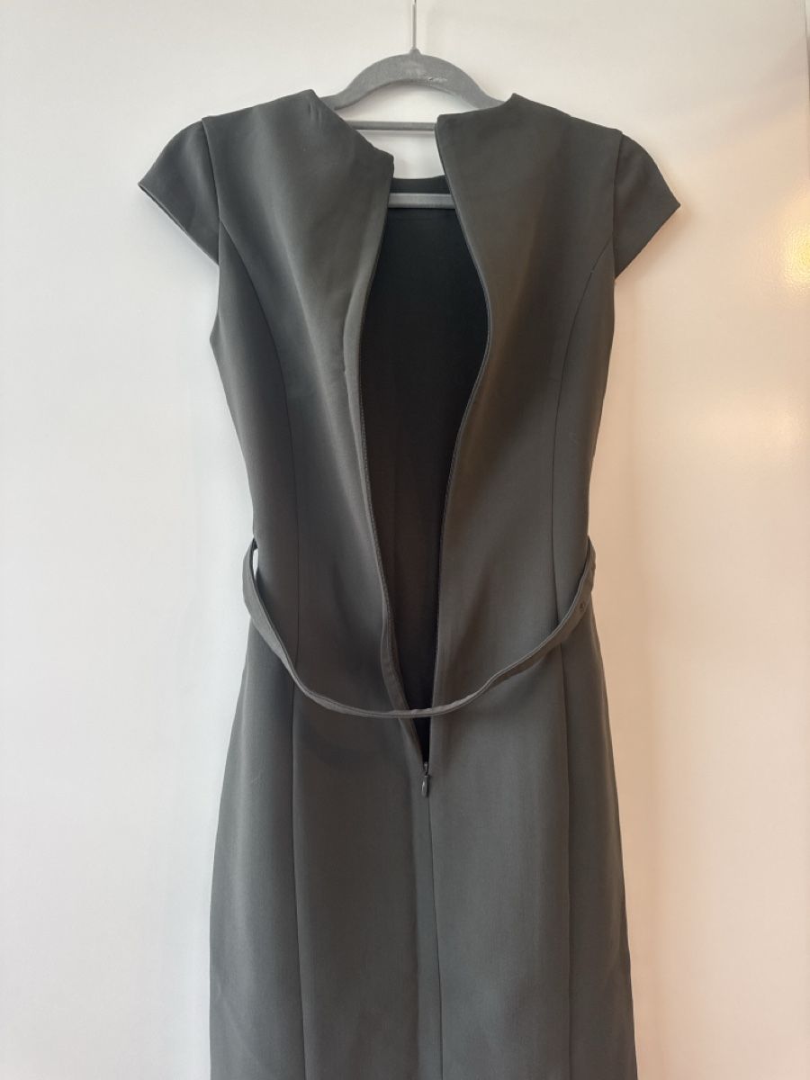 H&M Vestiti: H&M Kleid Gr. 34 anthrazit/olivgrün – Nuovo (secondo la descrizione) da Winterthur venduto da MiliB. 4