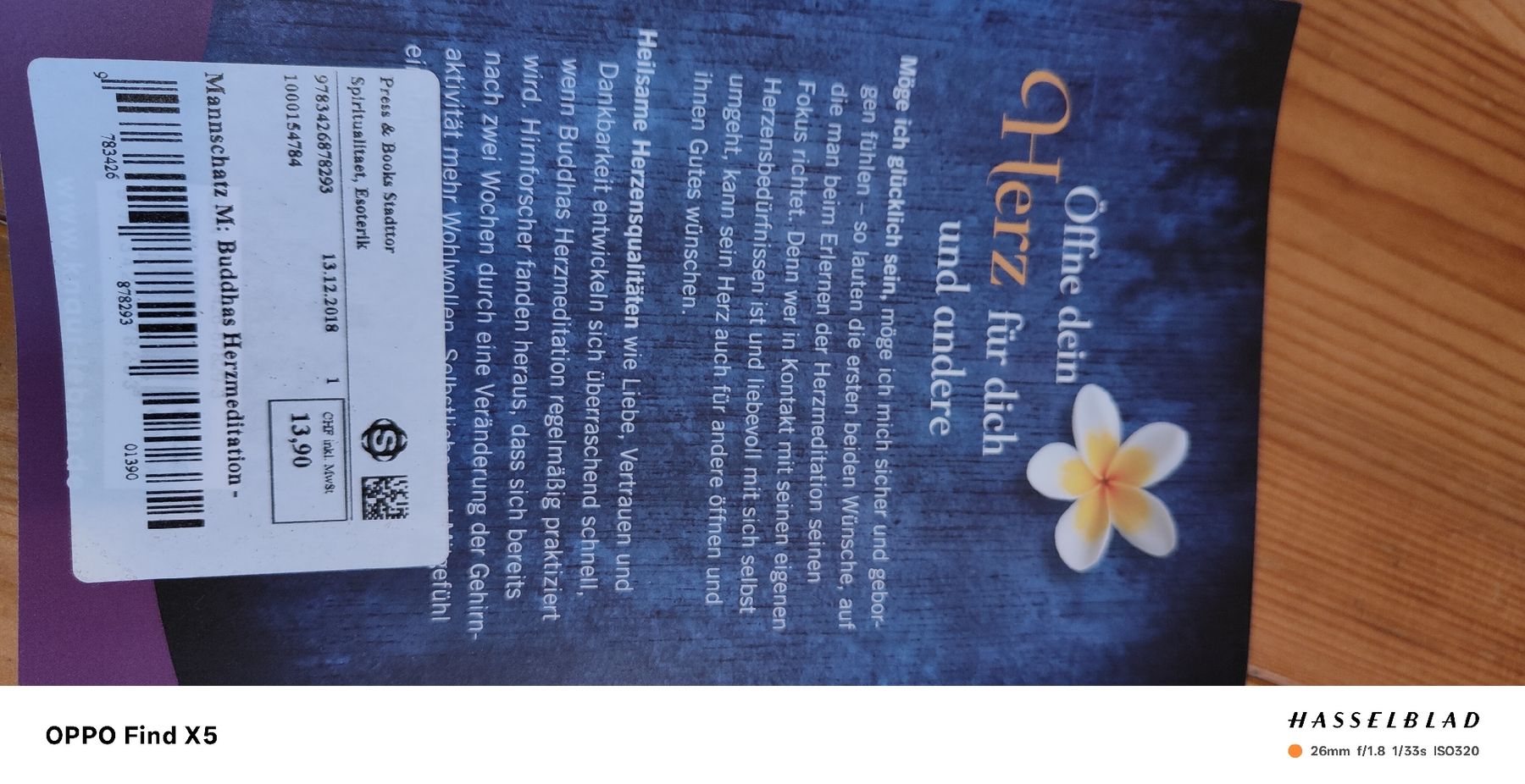Bücher: Buddhas Herzmeditation – Gebraucht aus Volken von katz5 1