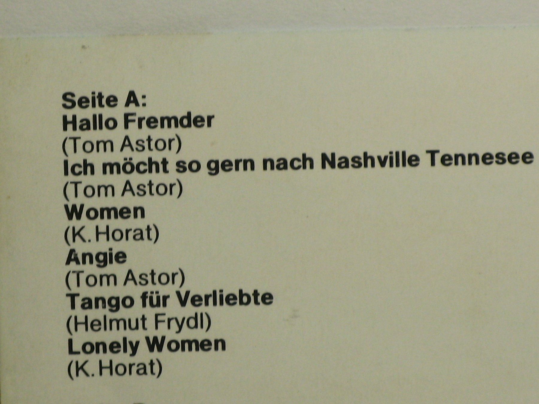 Musicassette: TRUCK  MUSIC – Usato da Langnau i. E. venduto da mar_hw58 1
