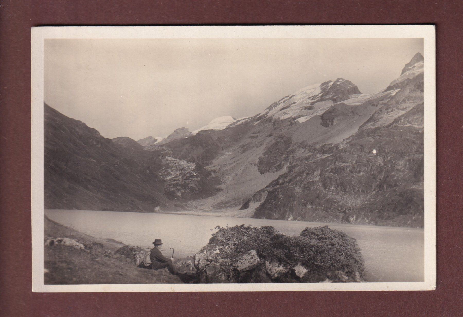 Cartoline postali: ENGSTLENALP-SEE mit Titlis – Usato da Pully venduto da nicecards-shop