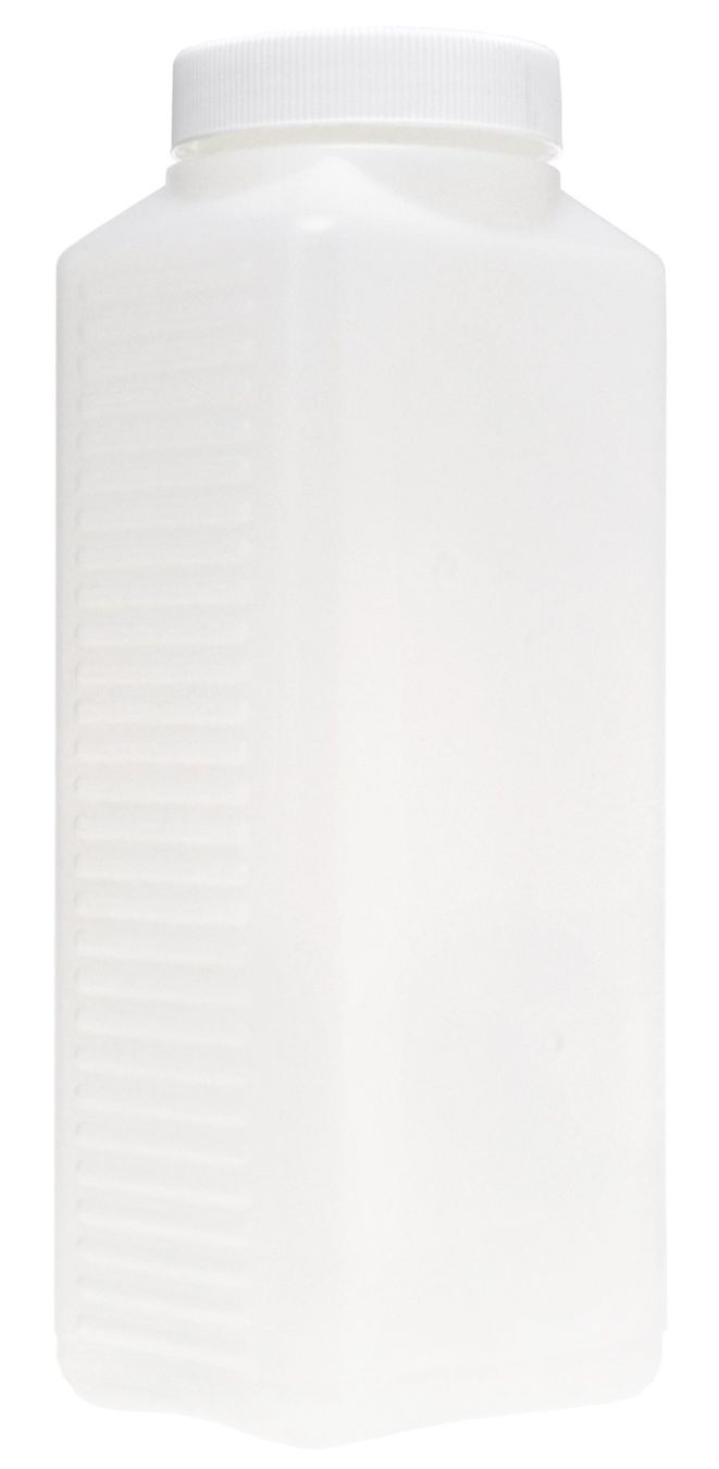 Laboratorio & Camera oscura: Weithals Laborflasche weiss 1 Liter – Nuovo e nell'imballaggio originale da Geuensee venduto da Fotoneo