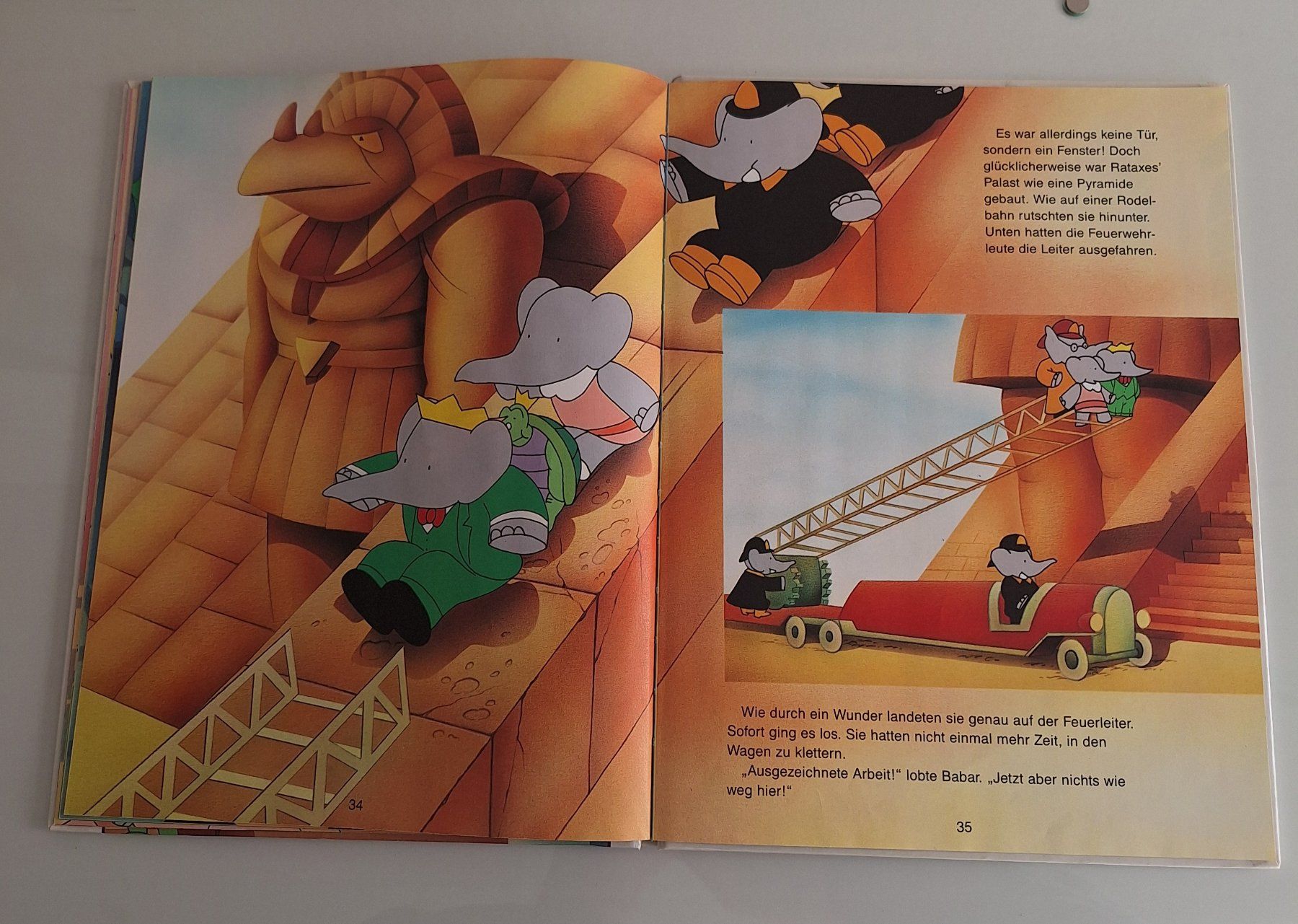 Bücher: Babar Kinderbuch "Wie der See gerettet wurde" – Gebraucht aus Sissach von luvama 2