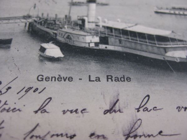 Cartoline postali: AK Dampfschiffe in Genève La Rade – Usato da Malters venduto da Marosko 1