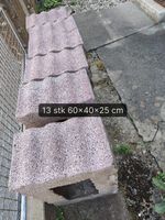 Pflanzkasten Beton 13 Stk 60x40x25 cm 