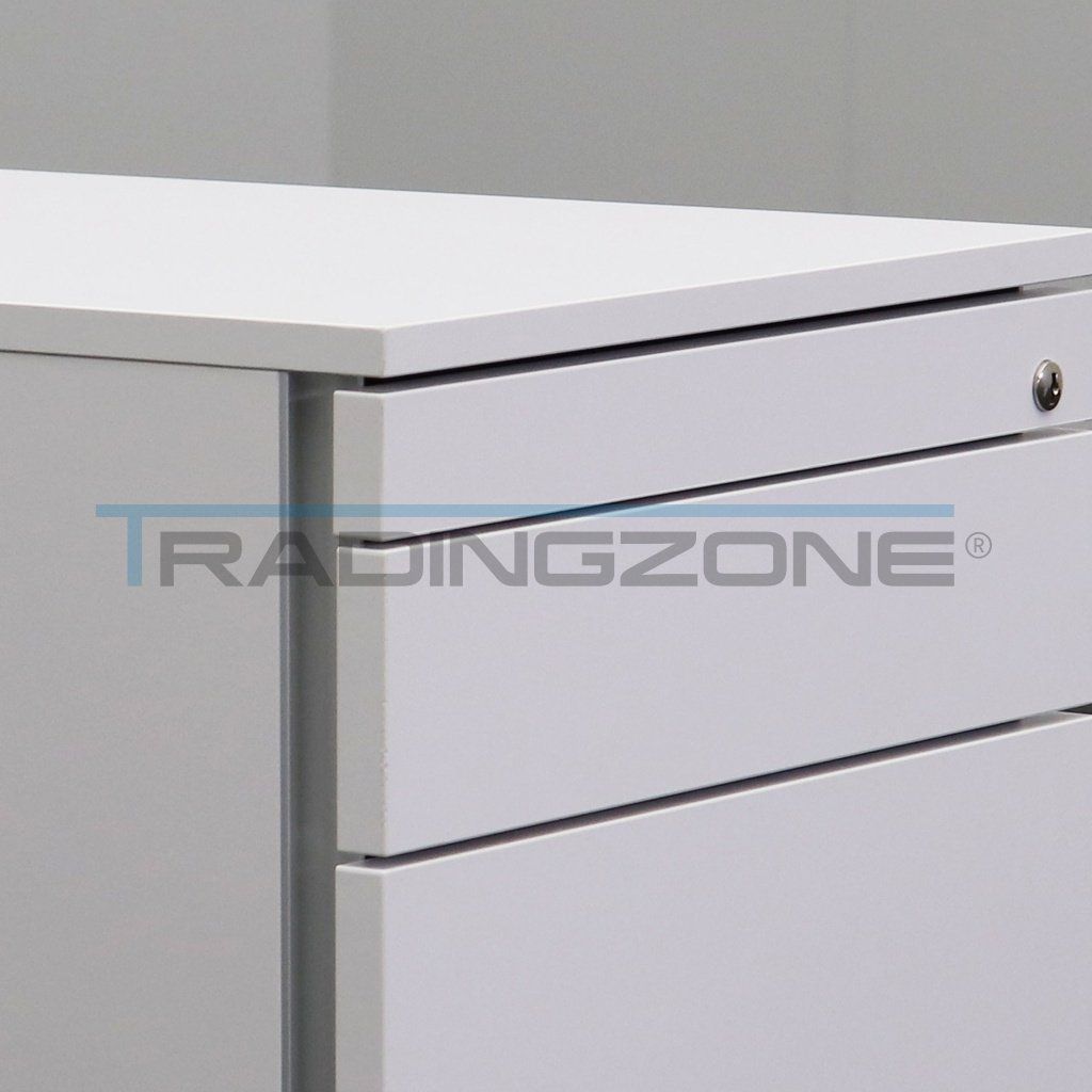 Eléments de bureau: Rollcontainer Haworth Weiss mit Hängeregister – D'occasion à Regensdorf par Tradingzone 2