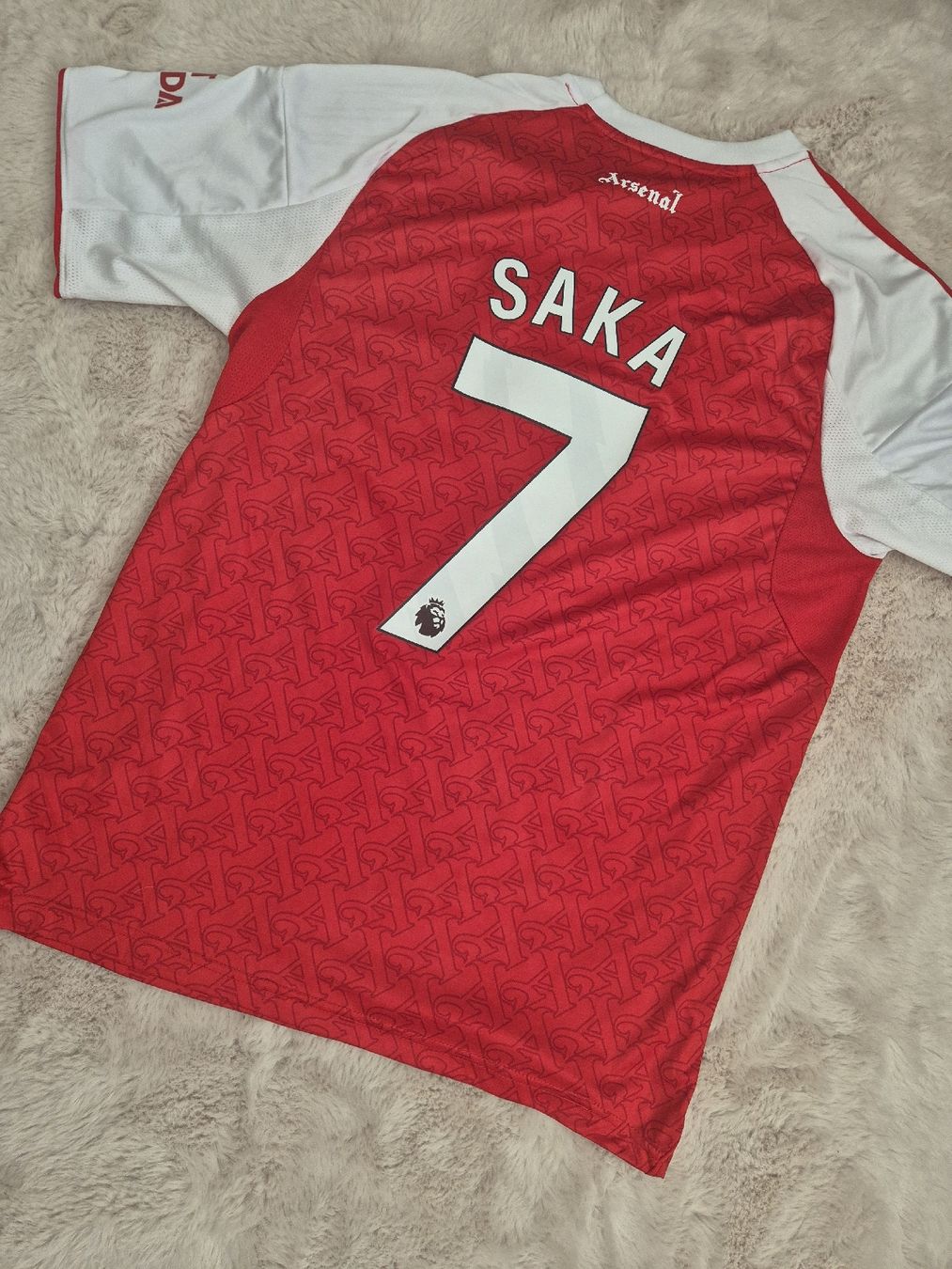 Canottiere & Pantaloni: maillot Arsenal Saka taille L – Usato da Réchy venduto da Sebastien.Zambaz 1