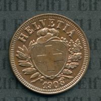 CHF___0.02 1908 stgl 2 Rappen