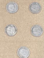 SVIZZERA LOTTO 5 MONETE 5 CENTESIMI 1920 1921 1922 1927 1929