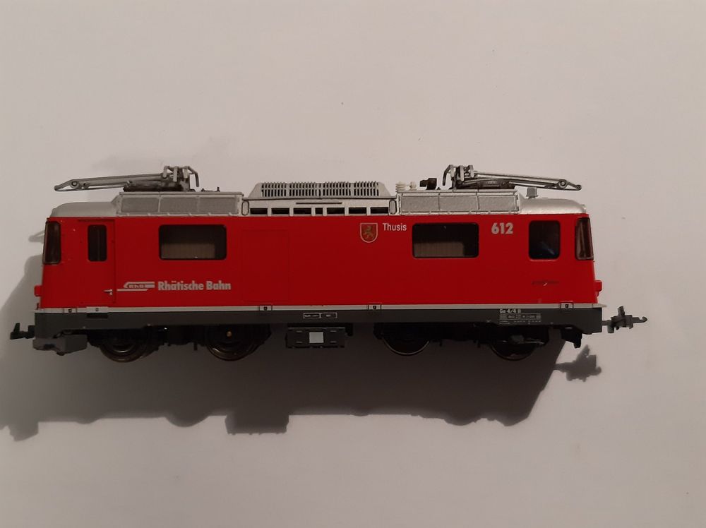 Bemo H0m 1358 162 RhB Ge 4/4 II 612 Thusis Digital 2