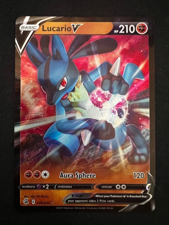 Lucario-V 146/264 - Poing de fusion