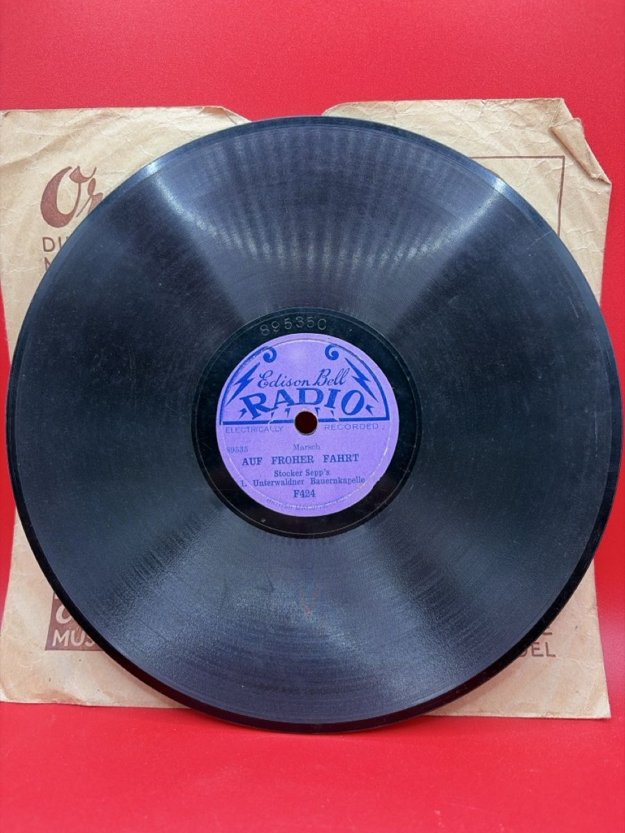 Dischi in vinile: 3 Schellackplatten - Auf froher Fahrt etc. – Usato da Root venduto da 156500