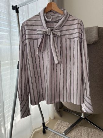 Oversized Schluppen-Bluse von Gianni – L/XL