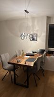 Moderne Hängelampe / Deckenlampe mit Glaskugeln